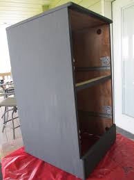 Only one lock can fix three drawers, and there are 2 vertical baffle slots in the drawer, which can classify documents according to your needs. Painting Furniture A File Cabinet American Paint Company