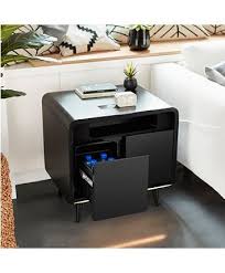 Furniture Sobro Smart Storage Side Table With Cooling Drawer Reviews Furniture Macy S In 2020 Smart Storage Mattress Furniture Storage