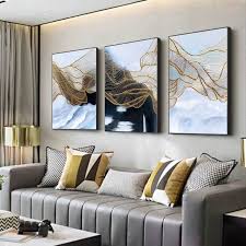Set Of 3 Painting Large Canvas Art Living Room Wall Art Etsy Large Canvas Art Living Room Oversized Wall Art Large Canvas Art