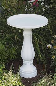 Bird Baths For Sale Near Me Classic White Pedestal Plastic Bird Bath Birdbath Feeder Outdoor Garden Statue Plastic Bird Bath Bird Bath Outdoor Garden Statues