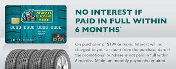 It was true when the first discount tire opened in 1960, and it's just as true today. Mavis Tire Financing Options Mavis Discount Tire