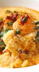 Cheesy Shrimp And Grits Recipe Grits Recipe Easy Shrimp And Grits Cajun Shrimp And Grits