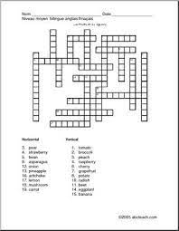 Learn french pronunciation and speak like a french native. Fruits Et L Gumes Word Puzzles Writing Forms French Words