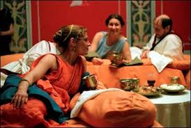 Patricians would frequently throw elaborate dinner parties. Banqueting In Ancient Rome Facts And Details