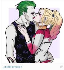 Pin Auf Joker Loves Harley Quinn