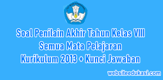 Check spelling or type a new query. Soal Jawaban Pat Kelas 8 K13 2021 Lengkap Semua Mapel