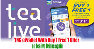 Not satisfied with tealive this time bcoz the way they cheat customers is really worst by advertising buy one free one drink but then new i only received ordered drink without free drink.such. Tng Ewallet With Buy 1 Free 1 Offer On Tealive Drinks Again Everydayonsales Com News