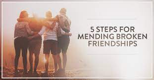 5 Steps For Mending Broken Friendships - Symbis Assessment