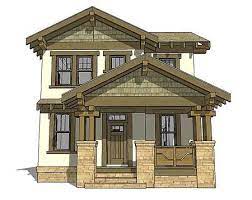 Plan 44119td Craftsman Bungalow For Narrow Lot In 2021 Craftsman House Plans Narrow Lot House Plans Craftsman House