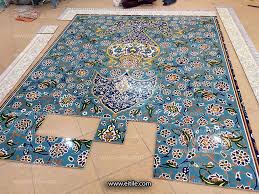 Contact design carpet company, inc. Floor Tile Blue Theme Handmade Tiles Floor Carpet Tiles Carpet Tiles