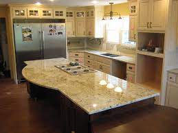 We have the perfect granite tile for every flooring project, whether it is for residential or commercial use. Colonial Gold Granite Kitchen Counter Kitchen New York By Fiorano Tile Showrooms Houzz