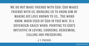 And yet too often, we live our lives like jesus was speaking to us at the end of today's gospel. We Do Not Make Friends With God God Makes Friends With Us Bringing Us To Know