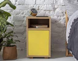 Browse through our wide selection of brands, like kelly. Slim Bedside Table W 30cm X D 40cm Yellow Ragaba De