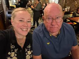 Out with my dad! Recent widow and I would love it if people could buy us a  drink or two to show him this game, he doesn't believe this works haha. No