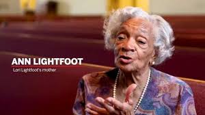 No one knows you better than your mother. Meet 90-year-old Ann Lightfoot,  proud mom of Mayor-elect Lori Lightfoot., Read more: https://bit.ly/2Wo8fbh 