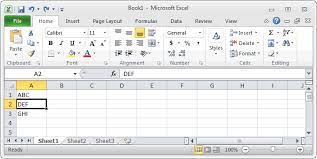 What is fastest way to insert rows in excel? Ms Excel 2010 Insert A New Row