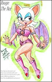 Rouge The Bat in color by Jojocoso -- Fur Affinity [dot] net