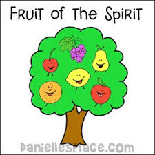 Fruit Of The Spirit Tree Memory Verse Chart For Sunday