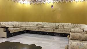 كنب مجلس خشب سنديان نظيف