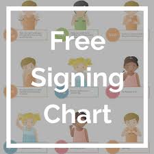 Learn Sign Language With This Free Video Lesson Printable