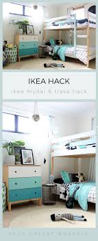 Ikea Mydal Bunk Bed Hack Four Cheeky Monkeys Habitaciones Infantiles Decoracion Para Ninos Dormitorios