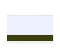 30 mil PVC Card with LoCo Magnetic Stripe (CR0/Credit Card Size)