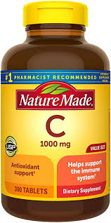 Vitamin c & zinc for normal function of the immune system energy: Amazon Com Nature Made Vitamin C 1000 Mg Tablets 300 Count Value Size To Help Support The Immune System Health Personal Care