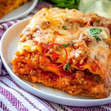 Easy Lasagna Recipe No Need To Boil The Noodles Easy Lasagna Recipe Classic Lasagna Recipe Easy Lasagna