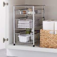 $105.15 $150.21 (save 30%) (1) free shipping Wire Pull Out Cabinet Organizers Cabinets Organization Storage Cabinets Kitchen Cabinet Storage