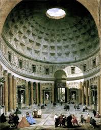 Giovanni Paolo Panini National Gallery Of Art The Pantheon Rome