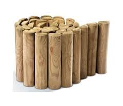 Bordure Demi Rondin Burger 200cm Bricomarche