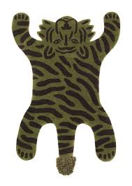 Safari Tufted Rug Tiger Tufted Rug Tiger Rug Soft Rug