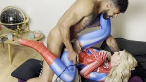 Lillie Lucas Spiderman slut fucked big cock
