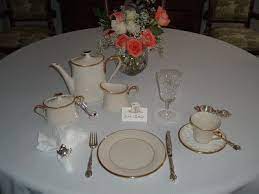 Actuality of afternoon tea process. Tea With Miss Janice Post 11 Tea Table Settings Tea Time Table Proper Table Setting