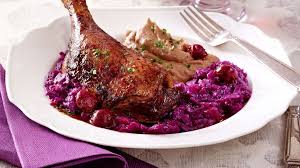 Schuhbecks Rezepte Gansekeule Zur Kirta Rezept Gansekeule Gansekeulen Zubereiten Gansebraten Rezept