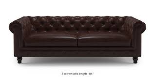 Be the first to review best value for money recliner at lowest rate till date royaloak rise single seater (brown) cancel reply. Winchester Half Leather Sofa Chocolate Italian Leather Urban Ladder