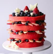 Comment Faire Un Gateau A La Pasteque Ultra Leger Elle A Table Gateau A La Pasteque Gateau Aux Fruits Frais Comment Faire Un Gateau