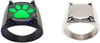 Sizes 5 14 Adriens Silver Chat Noir Ring Glow In The Dark Miraculous Ladybug Cat Cosplay Stainless Steel Hypoallergen Chat Noir Ring Miraculous Ladybug Ladybug