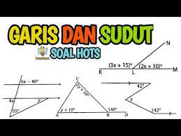 Kami sertakan pembahasan soal agar lebih mudah memahami materi ini. Hots Bahas Soal Soal Garis Dan Sudut Youtube