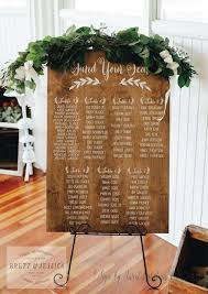 Rustic Seating Chart Seating Chart Wedding Seating Plan Etsy Seating Plan Wedding Seating Chart Wedding Rustic Wedding Table