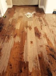 Existing hardwood floors may seem sturdy but over time the finish that protects your hardwood flooring can deteriorate and can cause your flooring to look dull, dented and scratched. Re Scraping An Already Scraped Wood Floor Part 1 Wood Floor Business Magazine