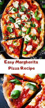 easy margherita pizza recipe margherita pizza has always been one of my favorite kinds margherita pizza recipe easy mozarella recipes margherita pizza recipe