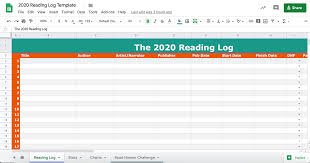 Introducing The 2020 Reading Log Book Riot