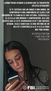 Ponle Paro a la Sextorsión — FBI