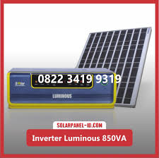 All u need is a solar conversion kit to convert your existing 1 kva inverter into solar inverter. Luminous Inverter 875 Va Manual
