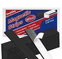 Amazon.com : Magnetic Strips 15 Pack Flexible Magnetic Tape ...