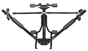 Highland 1378000 Sportwing Trunk Mount Bike Rack Holds Two Bikes Any Shape And Style Adjustable To Fit Both A Trunk Mount Bike Rack Bike Rack Car Bike Rack