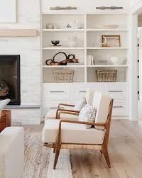 Arlo Chair Built In Shelves Living Room Living Room Built Ins Built In Around Fireplace