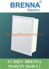Tủ điện nhựa âm tường Brenna nổi đáy (TN 30x40-N) - Thiết bị điện Hoàng  Phương Tủ điện nhựa âm tường Brenna nổi đáy 30x40(TN 30x40-N)