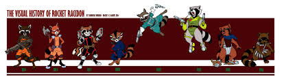 The Visual History Of Rocket Raccoon Guardians Of The Galaxy Know Your Meme